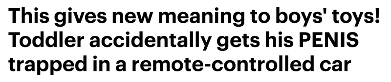 Illustration for article titled The All-Caps Words in The Daily Mail's Headlines Have Taught Me to Love LIFE Again